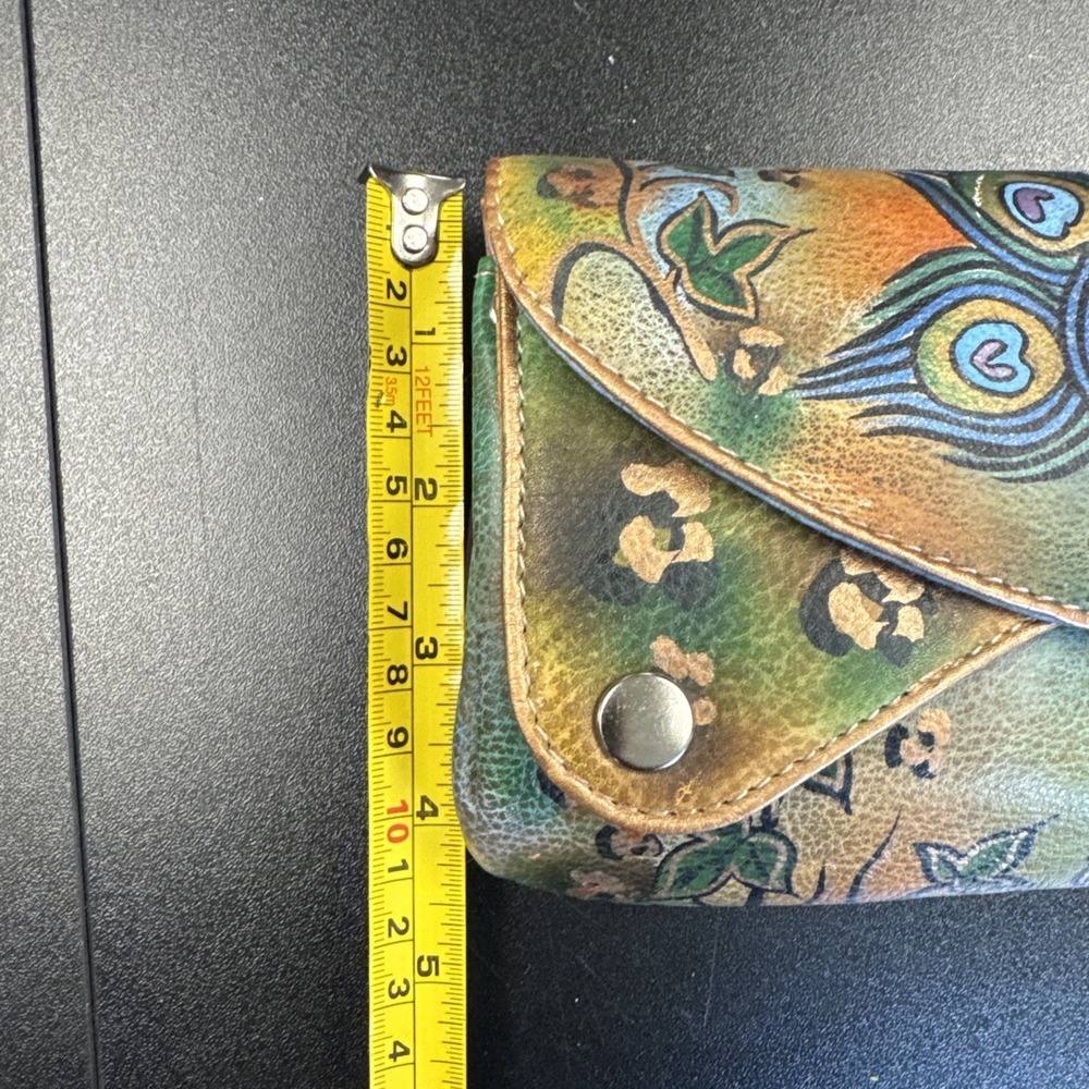 Hand-Painted Leather Wallet, Biacci - Picture 14 of 14